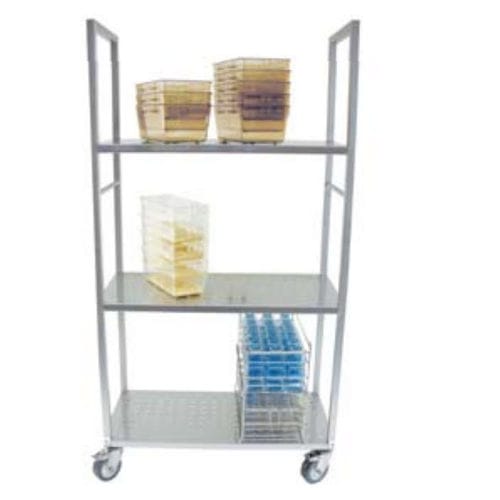 Carrello medico - TWA - Zoonlab GmbH - per uso generale / di trasporto / di pulizia