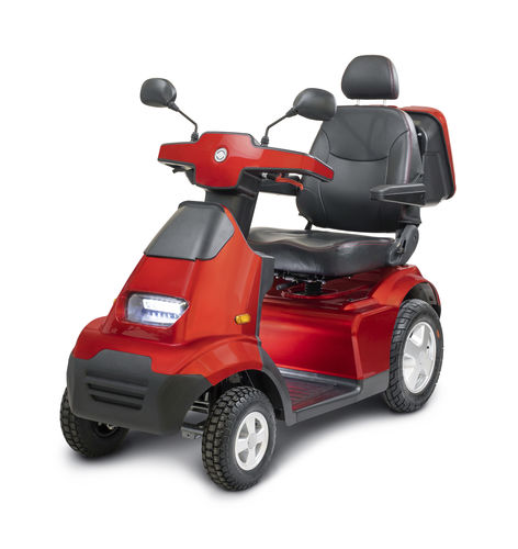 Scooter per disabili elettrico - Afiscooter S4 - AFIKIM Electric Vehicles - a 4 ruote / con bauletto