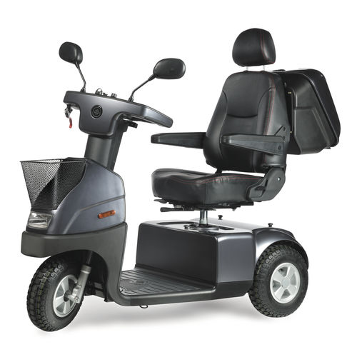 Scooter per disabili elettrico - Afiscooter C3 - AFIKIM Electric Vehicles - a 3 ruote / con cestello / con bauletto