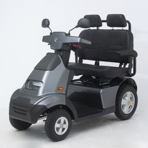 Scooter per disabili elettrico - AFISCOOTER S4  - AFIKIM Electric Vehicles - a 4 ruote / a due posti / con cabina