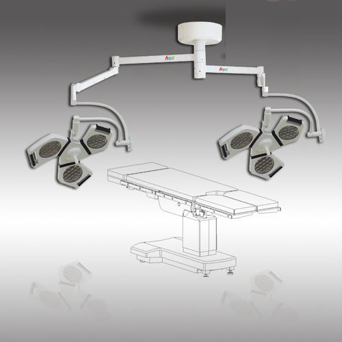 Lampada scialitica a soffitto - HYZ02 series - HYZMED Medical - LED / 2 bracci / 96