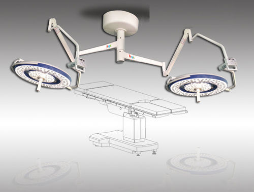 Lampada scialitica a soffitto - HYZ760 series - HYZMED Medical - LED / 2 bracci / 96