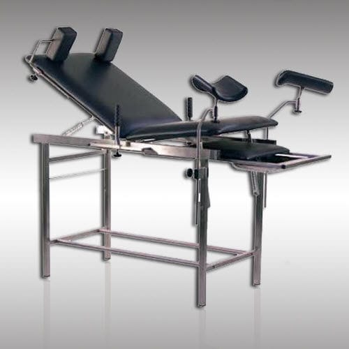 Lettino da visita ginecologico - HYZ5312  - HYZMED Medical - manuale / ad altezza fissa / con schienale regolabile