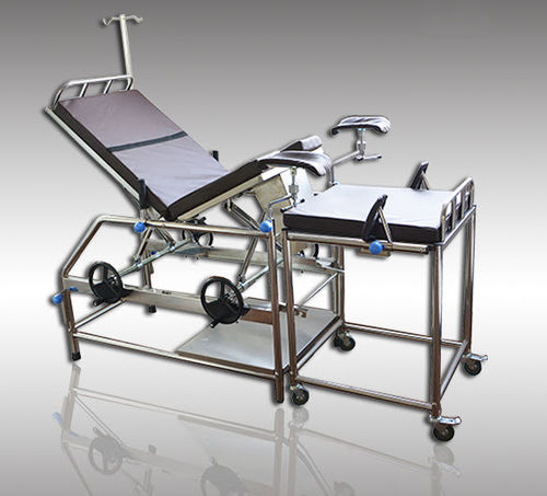 Lettino da visita ginecologico - HYZ5310A - HYZMED Medical - manuale / ad altezza fissa / Trendelenburg