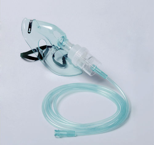 Maschera di nebulizzazione in PVC - B20110 series - HYZMED Medical - senza lattice / trasparente / regolabile