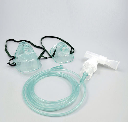 Kit di nebulizzazione con boccaglio - B2012 - HYZMED Medical - con tubo / con maschera