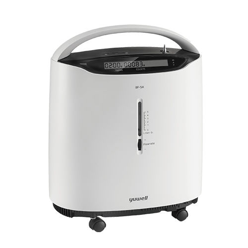 Concentratore di ossigeno medico - 8F-5AW - HYZMED Medical - per cure domiciliari / amovibile / portatile