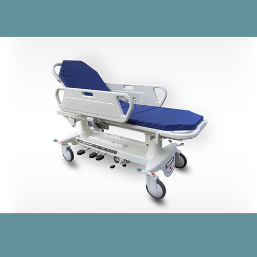 Barella con carrello da trasporto - Z-E-2 - HYZMED Medical - di emergenza / per blocco operatorio / manuale