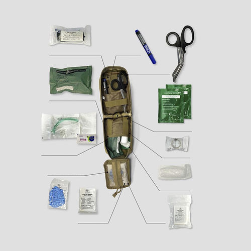 Kit medico di primo soccorso - HYZMED Medical - personalizzabile / con guanti