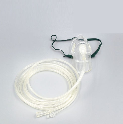 Maschera per ossigenoterapia per capnografia - B11200 series - HYZMED Medical - in PVC / senza lattice / trasparente
