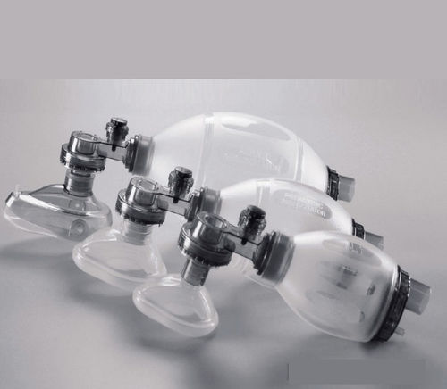 Rianimatore manuale per interventi di emergenza - B3110 - HYZMED Medical - in silicone / riutilizzabile / con maschera