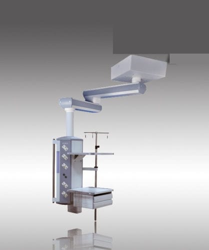 Braccio di distribuzione a soffitto - SS90 - HYZMED Medical - per terapia intensiva / articolato / semplice