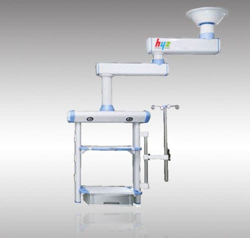 Braccio di distribuzione per endoscopia - 005 - HYZMED Medical - a soffitto / articolato / semplice