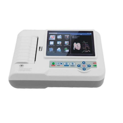 Elettrocardiografo da riposo - ECG600G  - HYZMED Medical - 6 canali / digitale / con stampante