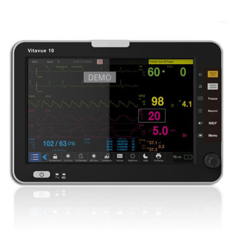 Monitor multiparametrico compatto - VITAVUE series - HYZMED Medical - ECG / SpO2 / PNI