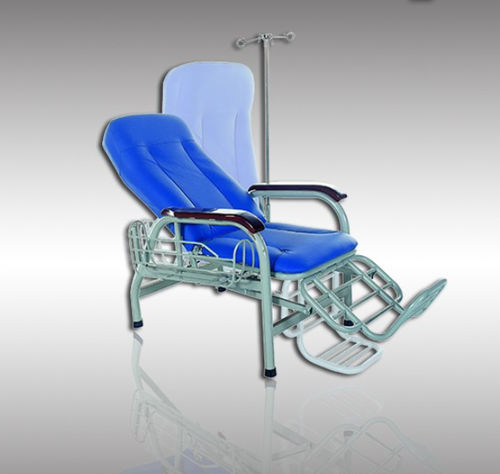 Poltrona manuale per trattamenti clinici - 5801 - HYZMED Medical - a 2 sezioni / con poggiagambe / con poggiapiedi