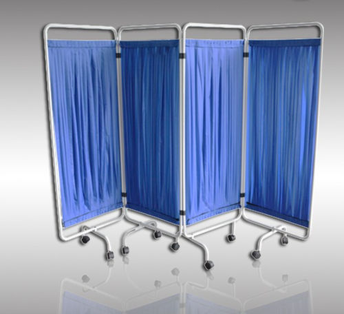 Paravento medicale con rotelle - 5707 - HYZMED Medical - pieghevole / 4 pannelli / di camera d'ospedale