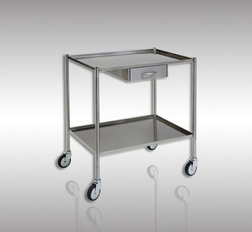Carrello medico - 6148 - HYZMED Medical - per uso generale / di trasporto / in acciaio inossidabile