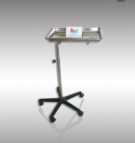Tavolo portastrumenti in acciaio inossidabile - 6145 - HYZMED Medical