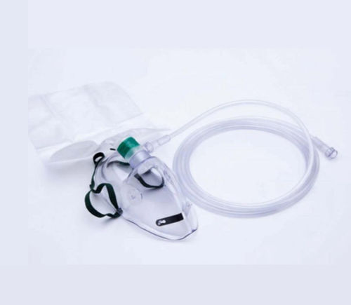 Maschera per ossigenoterapia in PVC - B01 - HYZMED Medical - trasparente / regolabile / ad alta concentrazione