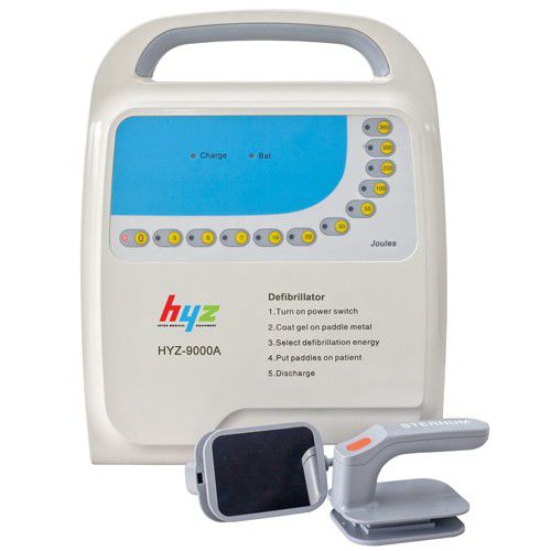 Defibrillatore esterno manuale - 9000A - HYZMED Medical - bifasico