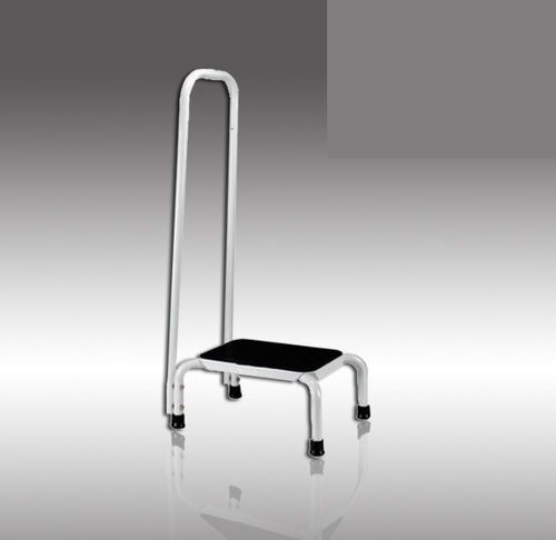 Predellino 1 gradino - 5607 - HYZMED Medical - con corrimano / antiscivolo