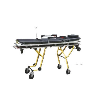 Barella per ambulanze - 3HWF - HYZMED Medical - pieghevole / Trendelenburg / con rotelle
