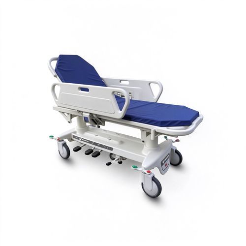Barella con carrello da trasporto - Z-E-2 - HYZMED Medical - di emergenza / per blocco operatorio / manuale