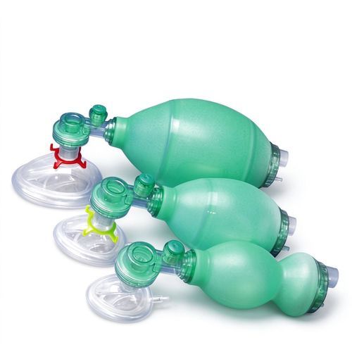 Rianimatore manuale per interventi di emergenza - B3120 - HYZMED Medical - in PVC / monouso / con maschera