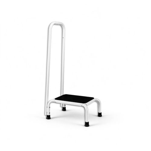 Predellino 1 gradino - 5607 - HYZMED Medical - con corrimano / antiscivolo