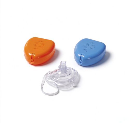 Maschera per rianimazione per respirazione bocca a bocca - HYZMED Medical - per RCP / in PVC / trasparente