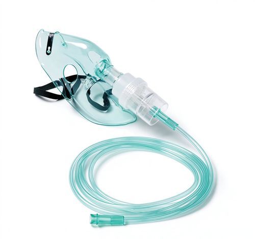 Maschera di nebulizzazione in PVC - B20110 series - HYZMED Medical - senza lattice / trasparente / regolabile