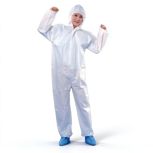 Tuta protettiva unisex - WM126 - HYZMED Medical - in polipropilene / monouso / bianca