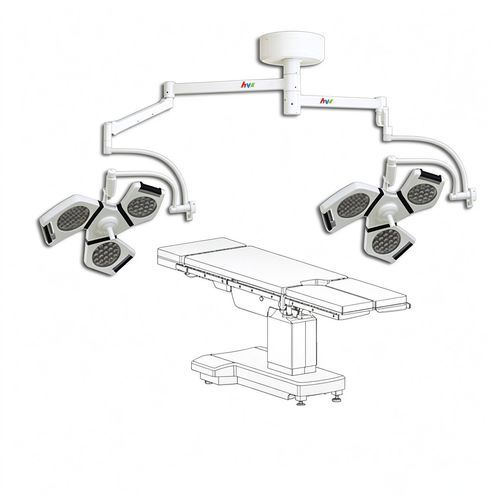 Lampada scialitica a soffitto - HYZ02 series - HYZMED Medical - LED / 2 bracci / 96