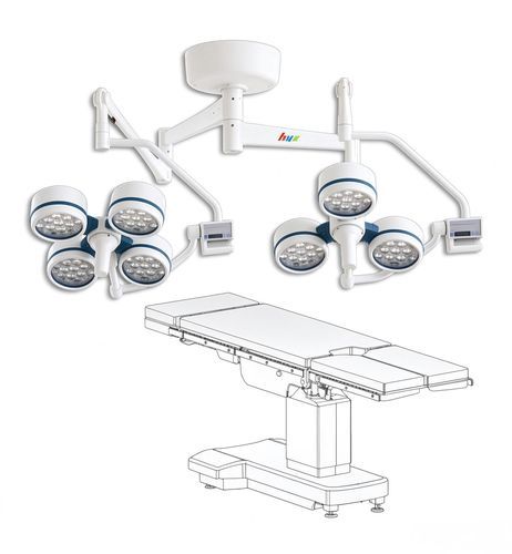 Lampada scialitica a soffitto - HYZ02-D series - HYZMED Medical - LED / 2 bracci / 96