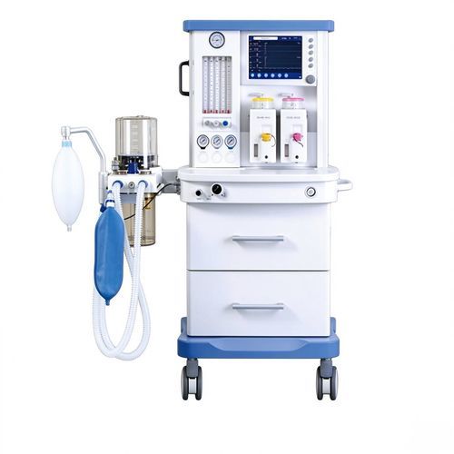 Sistema per anestesia pediatrico - S6100 - HYZMED Medical - su carrello / con sistema di evacuazione dei gas anestetici / con miscelatore di gas elettronico