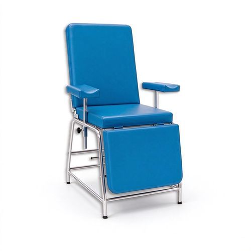 Poltrona per prelievo di sangue manuale - 5934 - HYZMED Medical - con poggiagambe / a 3 sezioni
