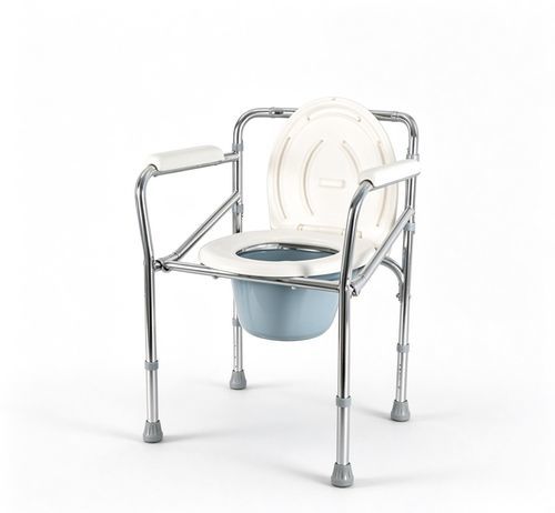Sedia da toilette per persone a mobilità ridotta - 1301 - HYZMED Medical - con braccioli / pieghevole