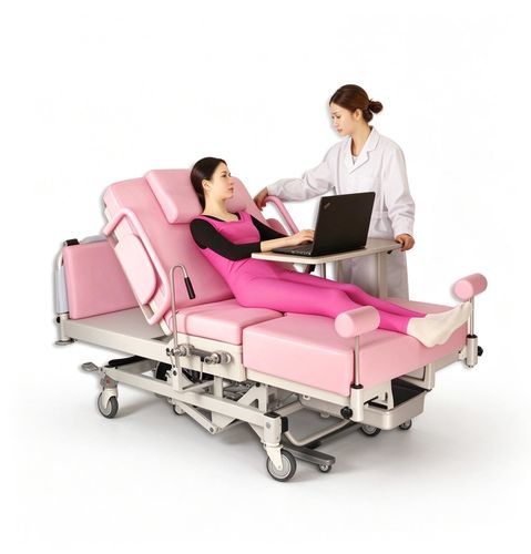 Letto da parto - HYZ C101A02 - HYZMED Medical - elettrico / ad altezza regolabile / Trendelenburg