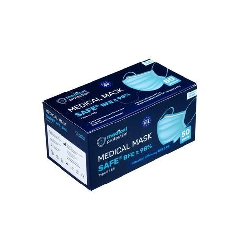 Mascherina di protezione in poliestere - SAFE® type II ES  - Medical Protection - bifiltro / semimaschera / per adulti