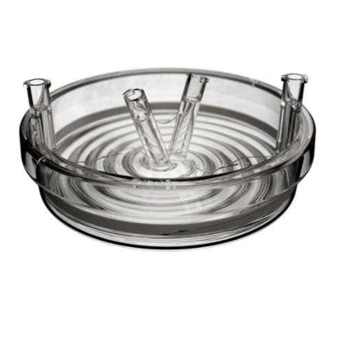 Piastra Petri In Vetro Borosilicato, 100x20 Mm, Con Coperchio Trasparente, Autoclavabile, Per Laboratorio E Coltura Cellulare