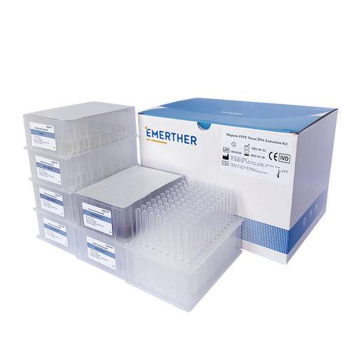 Kit di reagenti a biglie magnetiche - 96D - The EmerTher Company - per estrazione di DNA / di tessuti paraffinati (FFPE)