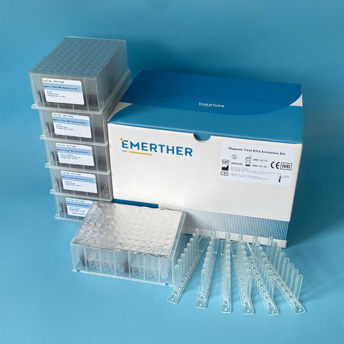 Kit di reagenti a biglie magnetiche - 96B - The EmerTher Company - per estrazione di RNA / virale / del coronavirus