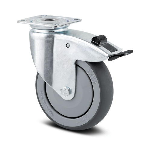 Ruota per carrello medico - Agila - TENTE International GmbH - per letto di ospedale / in gomma / in polipropilene