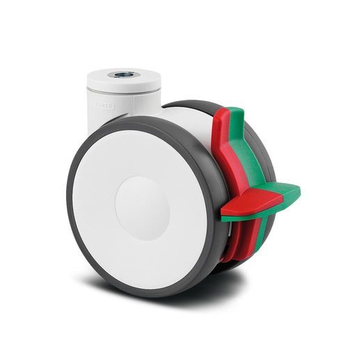 Ruota per carrello medico - Linea - TENTE International GmbH - per letto di ospedale / in poliammide / in poliuretano
