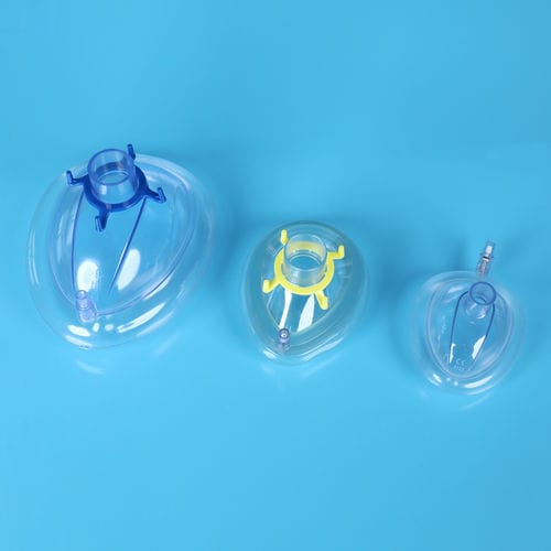 Maschera per anestesia per adulti - MM series - Haiyan Kangyuan Medical Instrument - pediatrica / neonatale / in PVC