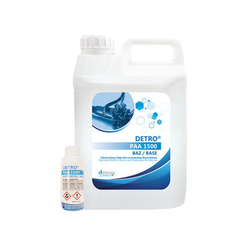 Disinfettante per strumenti chirurgici - Detro PAA 1500 - Detro Healthcare - per endoscopi / per strumenti odontoiatrici / per vetri