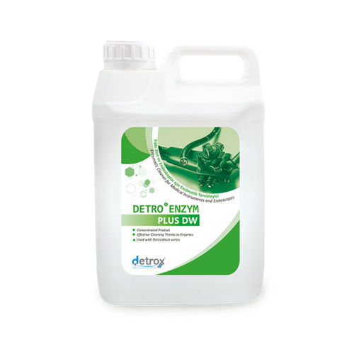 Detergente concentrato - Detro Plus DW - Detro Healthcare - liquido / 5000 ml / enzima