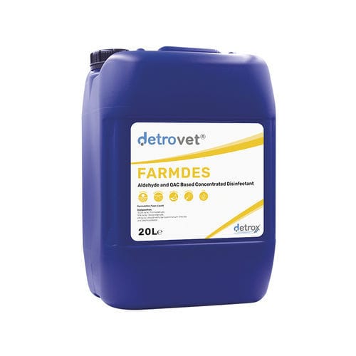 Disinfettante per pavimenti e altre superfici - Detrovet Farmdes - Detro Healthcare - liquido / 1000 ml / 5000 ml