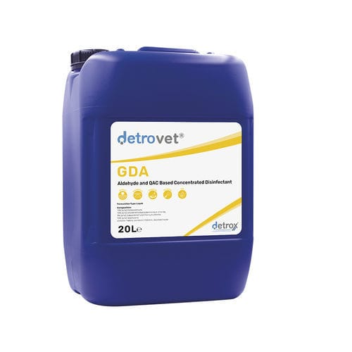 Disinfettante per pavimenti e altre superfici - Detrovet GDA - Detro Healthcare - liquido / 1000 ml / 5000 ml